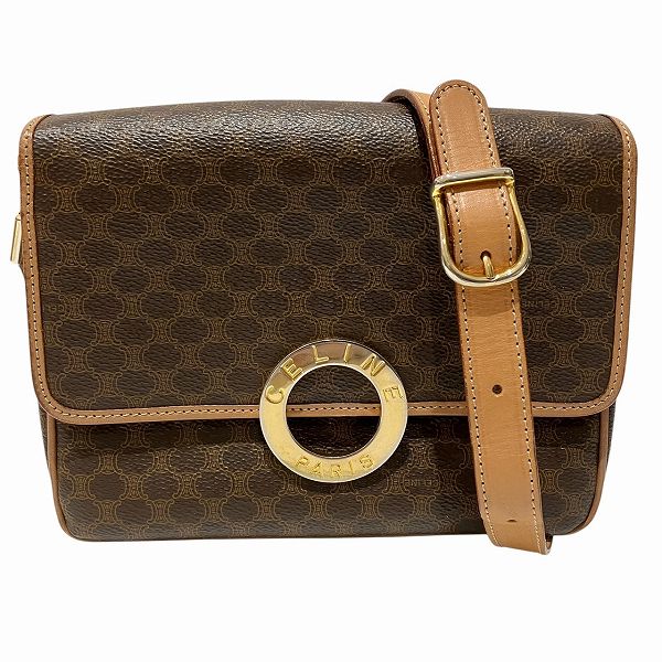 セリーヌ マカダム サークルロゴ バッグ ショルダーバッグ レディース【中古】