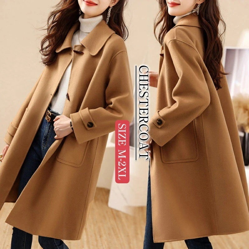 【急速出荷 2025年新作】チェスターコート レディース トレンチコート 秋冬コート アウター モッズコート オフィス きれいめ おしゃれ 暖かい 着痩せ ロングコート 無地 羽織 長袖 秋冬 ノー