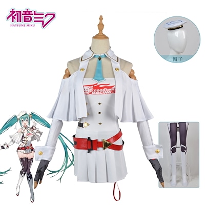初音ミク VOCALOID RACING MIKU 2023 レーシングミク コスプレ衣装 コスチューム ハロウィン 変装 仮装