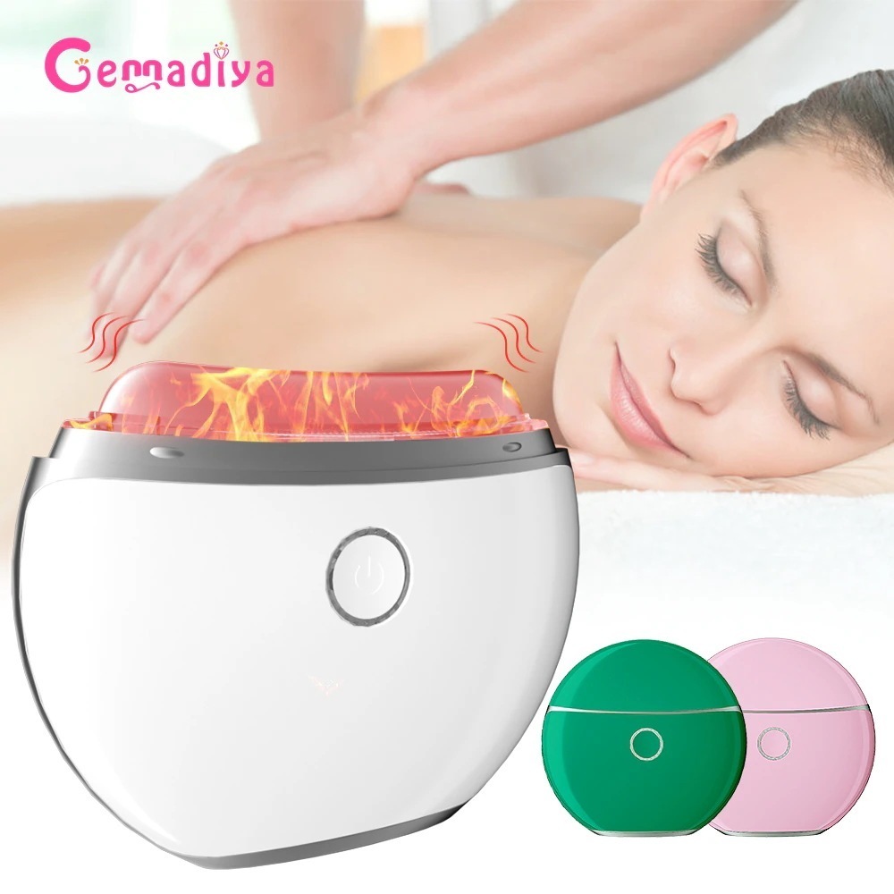 小顔ローラー 美顔器 たるみ解消 顔と肌の引き締めのためのフェイシャルネックマッサージャー LEDボディマッサージャー フェイスケア