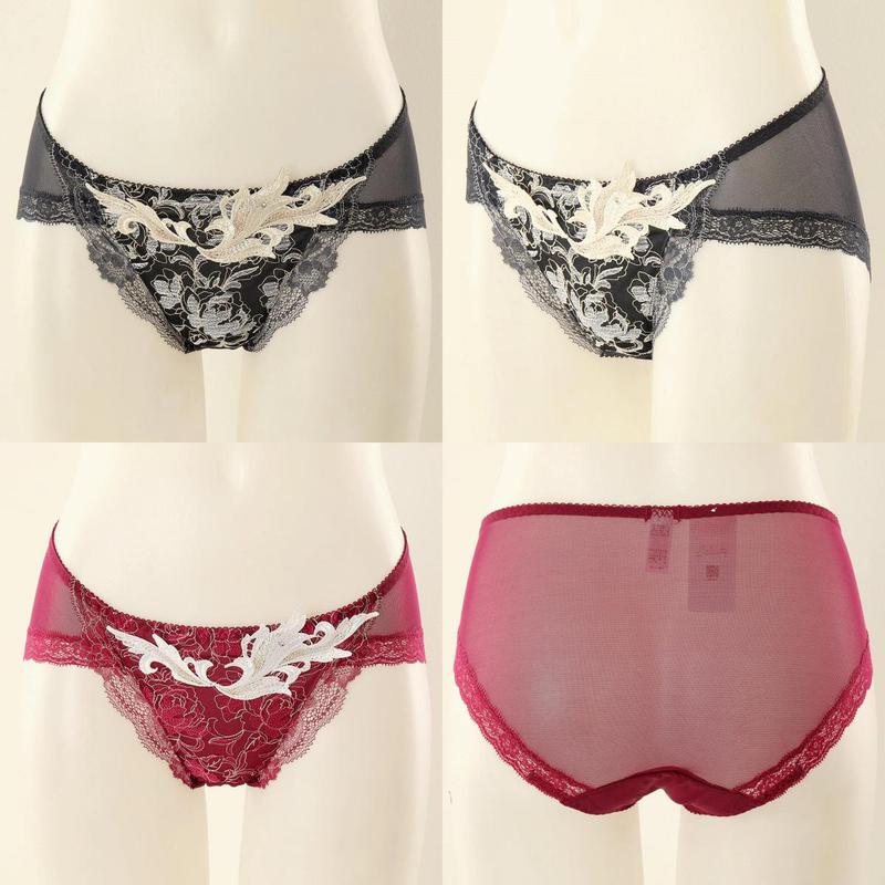 2枚入り キラキラ パールポイント メッシュパンティー 2枚セット SDPT0439ASG