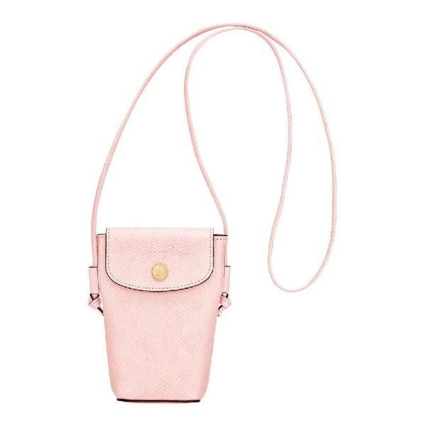 LONGCHAMP ピンク ドローストリング クロスバッグ 34193HYZM68