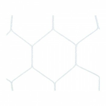 鵜沢ネット ミニサッカー/フットサルゴールネット 白 110dt/300本/ランバス 88251