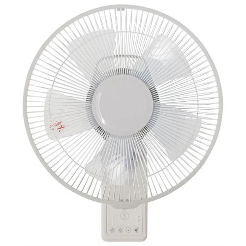 YAMAZEN YWX-AFD301 DCモーター壁掛け扇風機 左右自動首振り 5枚羽根 風量3段階 リモコン付 グレージュ