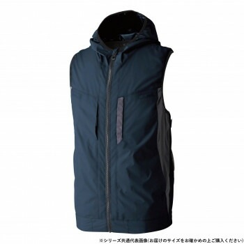 桑和 8349-06 EFベスト 3Lサイズ ネイビー（1）
