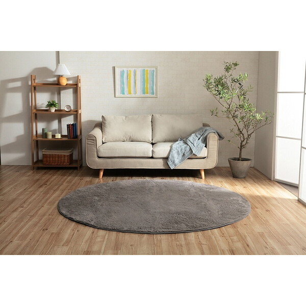 1280600130603 フィリップ22 円形大 GY R185×185 メーカー直送