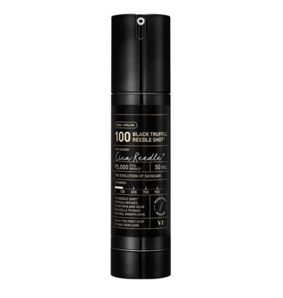 ブラックトリュフ100 リードルショット 50ml シカリードル配合 ゴールド配合 栄養弾力ケア 高濃縮美容液 肌ハリ潤いケア エイジングサポート 美容液