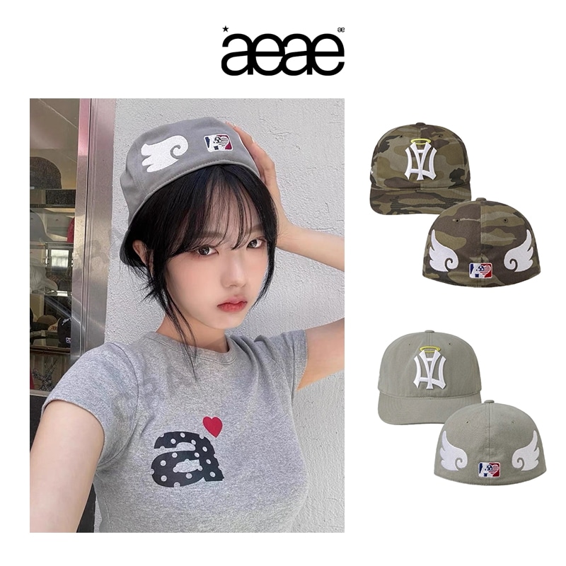 aeae送料無料プリント キャップ