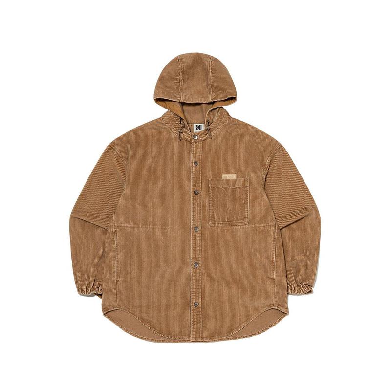 [公式]ブラウニー コーデュロイ ウインドシャツ BROWN