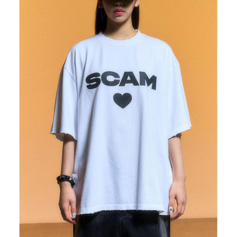 SCHISM INDUCING SCAM T SHIRTWHITE SB4TS16WH