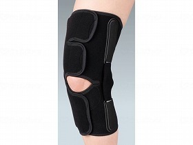 ニーケアー/OA1（左右兼用） ブラック L 19262介護用品