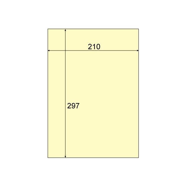 (まとめ) ヒサゴ クラッポイースト A4 黄 CE01S 1冊(10枚) (×10セット)