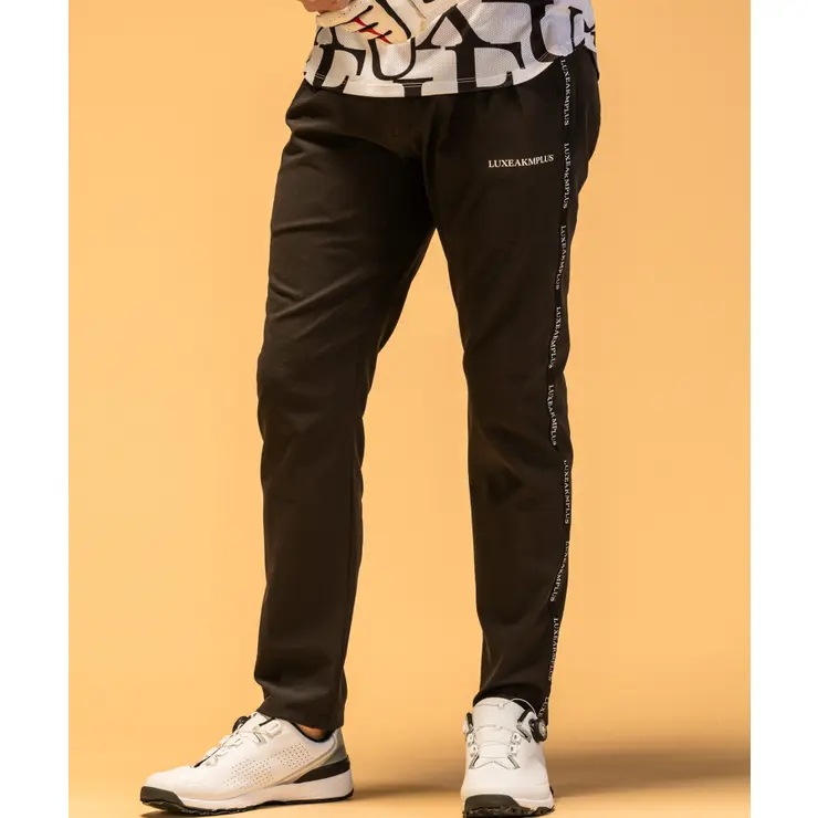 LUXEAKMPLUS リュクスエイケイエムプラス ベンチレーションラインロングパンツ メンズ おしゃれ かっこいい ブランド ゴルフウェア スポーツウェア GOLF