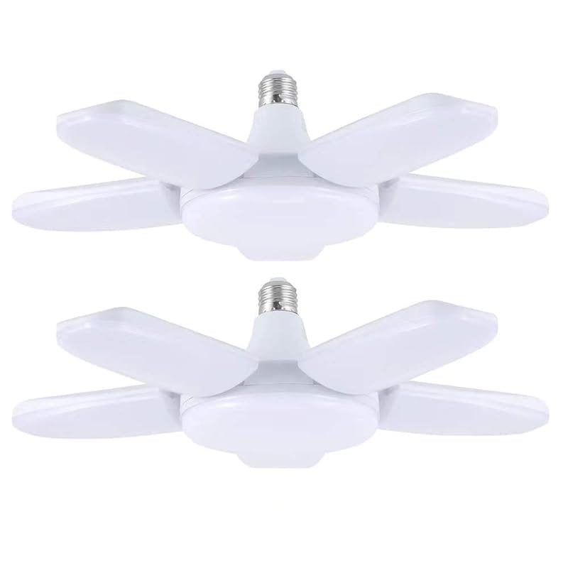 ガレージライト led 作業灯 交換球 工事用ライト LEDシーリングライト E26 LED電球 6灯式 80W 昼白色 6500K led 作業灯 現場用ライト ペンダントライト 天井照明 ダイニン