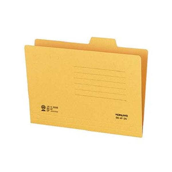 （まとめ）コクヨ 1/4カットフォルダー B6第3見出し B6-4F-3N 1セット（20冊）(×20セット)