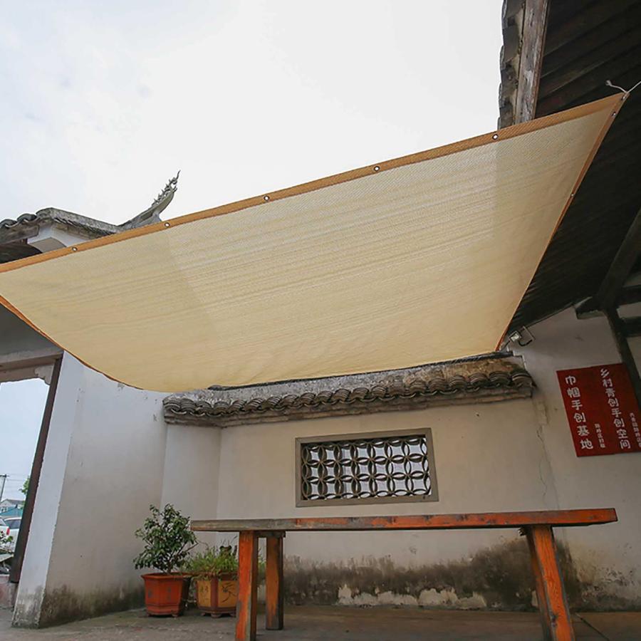 シェードネット 遮光ネット 長方形3×4m 3×5m 4×5m 2×3m 2×4m 3×3mサンシェードキャノピー屋外庭裏庭デッキプール植物 シェードファブリック耐久