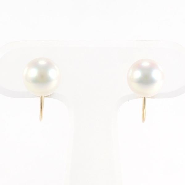 K18 18金 YG イエローゴールド イヤリング パール 総重量約2.5g ジュエリー 中古