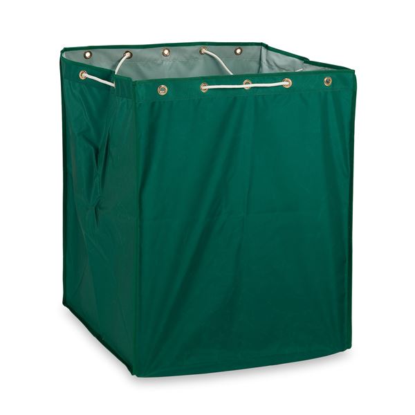 (まとめ) 本体別売 BM ダストカー 運搬カート用 替袋E 緑 大 ナイロン製×2セット ダストカート用 集積カート用