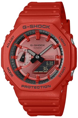 [カシオ] 腕時計 ジーショック 【国内正規品】 環境配慮素材採用 GA-2100RRB-4AJF メンズ レッド