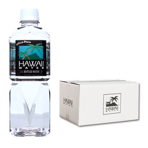ハワイウォーター　500ml　24本　1ケース　ピュアウォーター　超軟水で飲みやすい　Hawaii　water 海外 おすすめ みず 水分補給 飲料水 純水