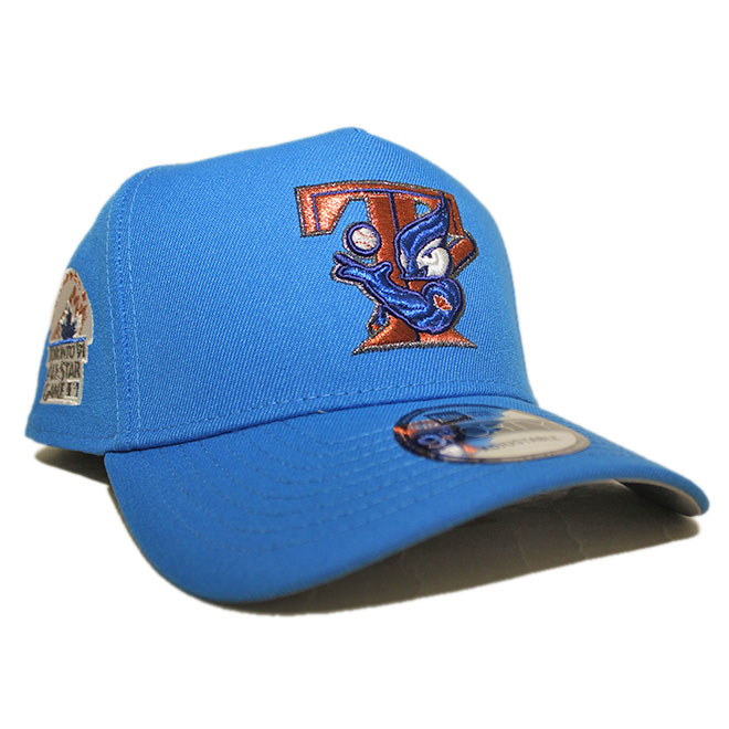 スナップバックキャップ 帽子 9forty メンズ レディース MLB トロント ブルージェイズ フリーサイズ