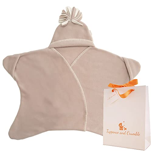 Tuppence&Crumble(タッペンスアンドクランブル) 【出産祝い ギフトラッピング仕様】Tuppence & Crumble タッペンスアンドクランブル おくるみ 星 星型アフガン スターラ