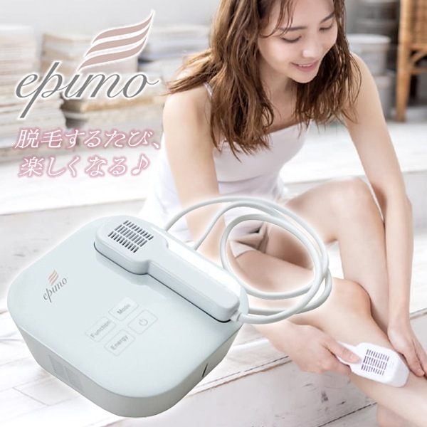脱毛器 光脱毛 epimo エピモ VIO フェイシャル 美顔器 レディース メンズ 家庭用 エステ サロン バストケア