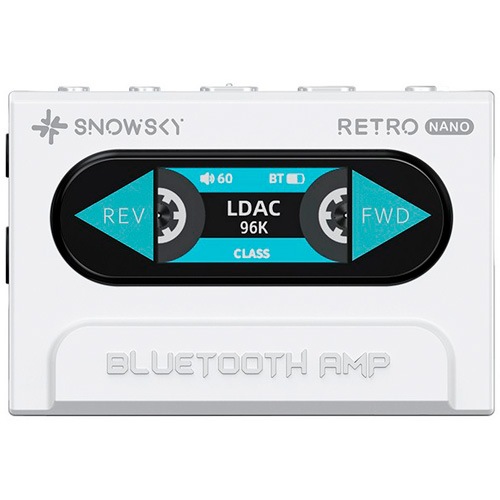 フィーオ Bluetoothアンプ（ホワイト）RETRO NANO FIOSSRETRONANOW