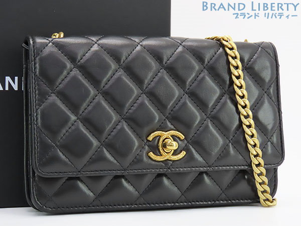 Qoo10] CHANEL 美品シャネルマトラッセココマークラムスキ