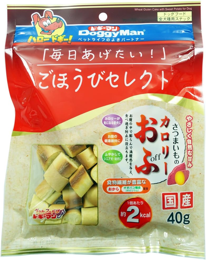 【24個セット】ドギーマンごほうびセレクトさつまいものカロリーおふ40g