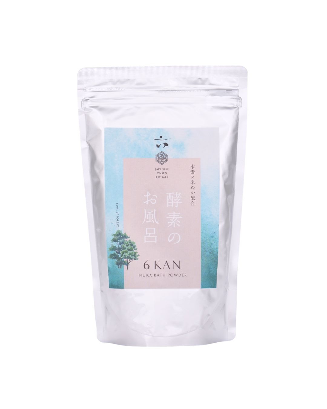 NUKAバスパウダー 800g　森林の香り　入浴剤　酵素浴×水素バス　まるで美容液に浸かったかのようなお風呂