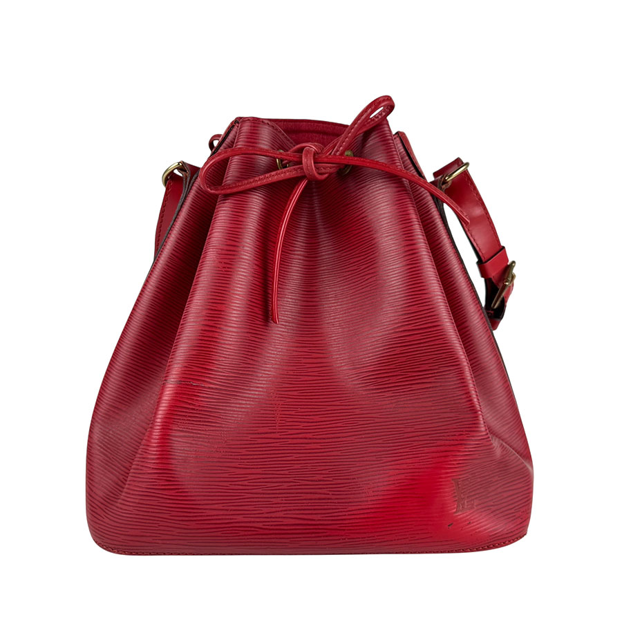 ルイ ヴィトン LOUIS VUITTON ショルダーバッグ エピ プチノエ エピレザー レッド ゴールド レディース M59017 z6442