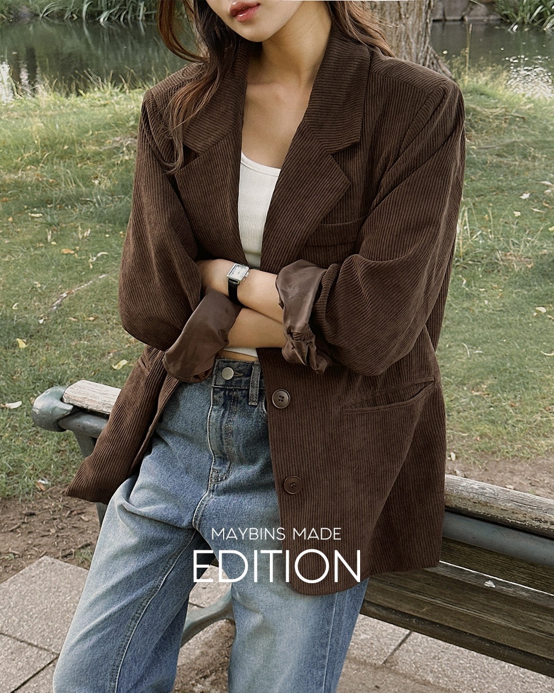 [MADE] ビューオンコーデュロイジャケット韓国ファッション レディース