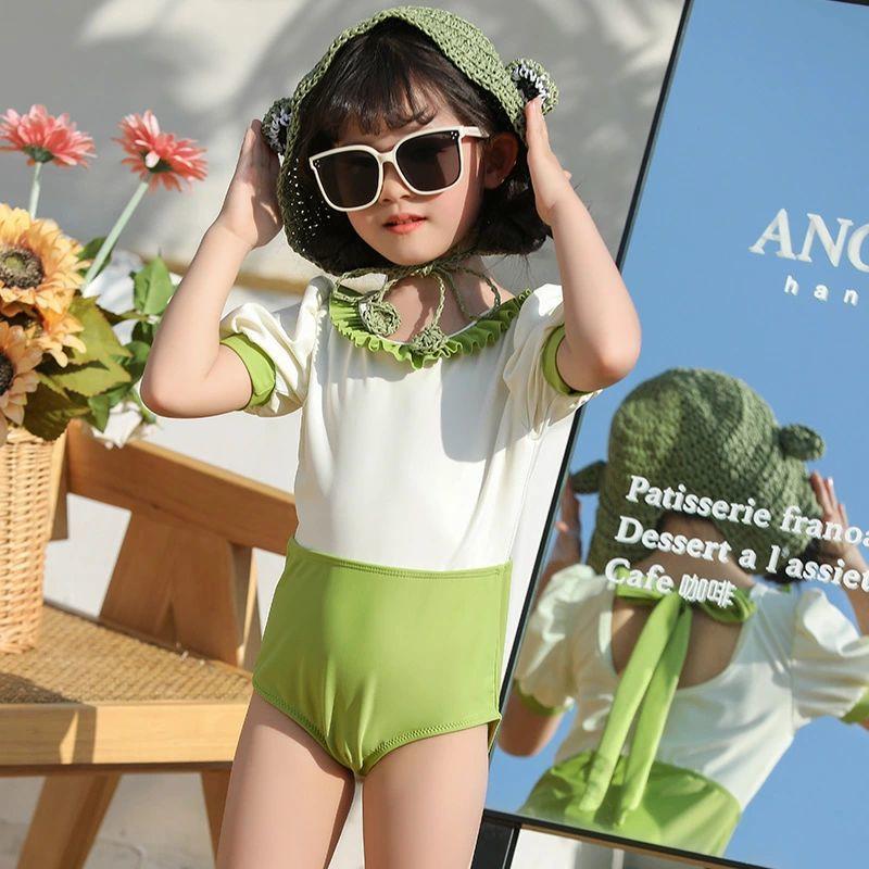 【新品】キッズ 水着 女の子 ワンピース 水着 女の子 110 120 130 140 ワンピース 可愛い 水着 キッズ　女の子　ベビー　水着80 可愛い スクール水着　みずぎ ワンピー