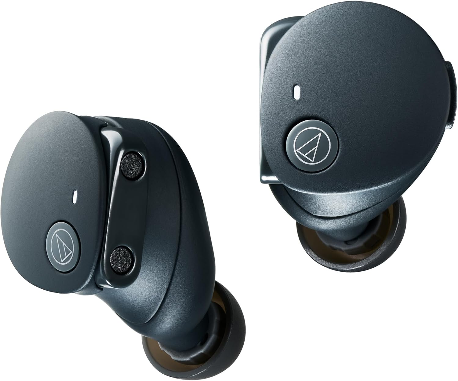 オーディオテクニカ ATH-CKS50TW2 BK(E) ワイヤレスイヤホン Bluetooth 5.3 ノイズキャンセリング 重低音 LE Audio対応 オリジナルステッカー付き マグネティックス