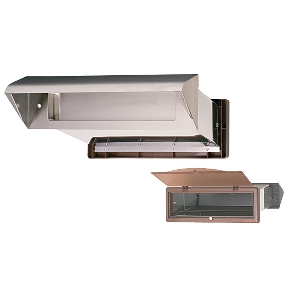 水上(MIZUKAMI) ステンレスシュート 内フタ付気密型 No.30 大壁 H/L