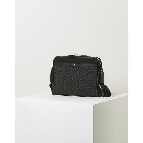 [クロスバック][LOUIS HILL][ルイス・ヒル] ブラック DD パターン ナイロン DBBA5F593BK