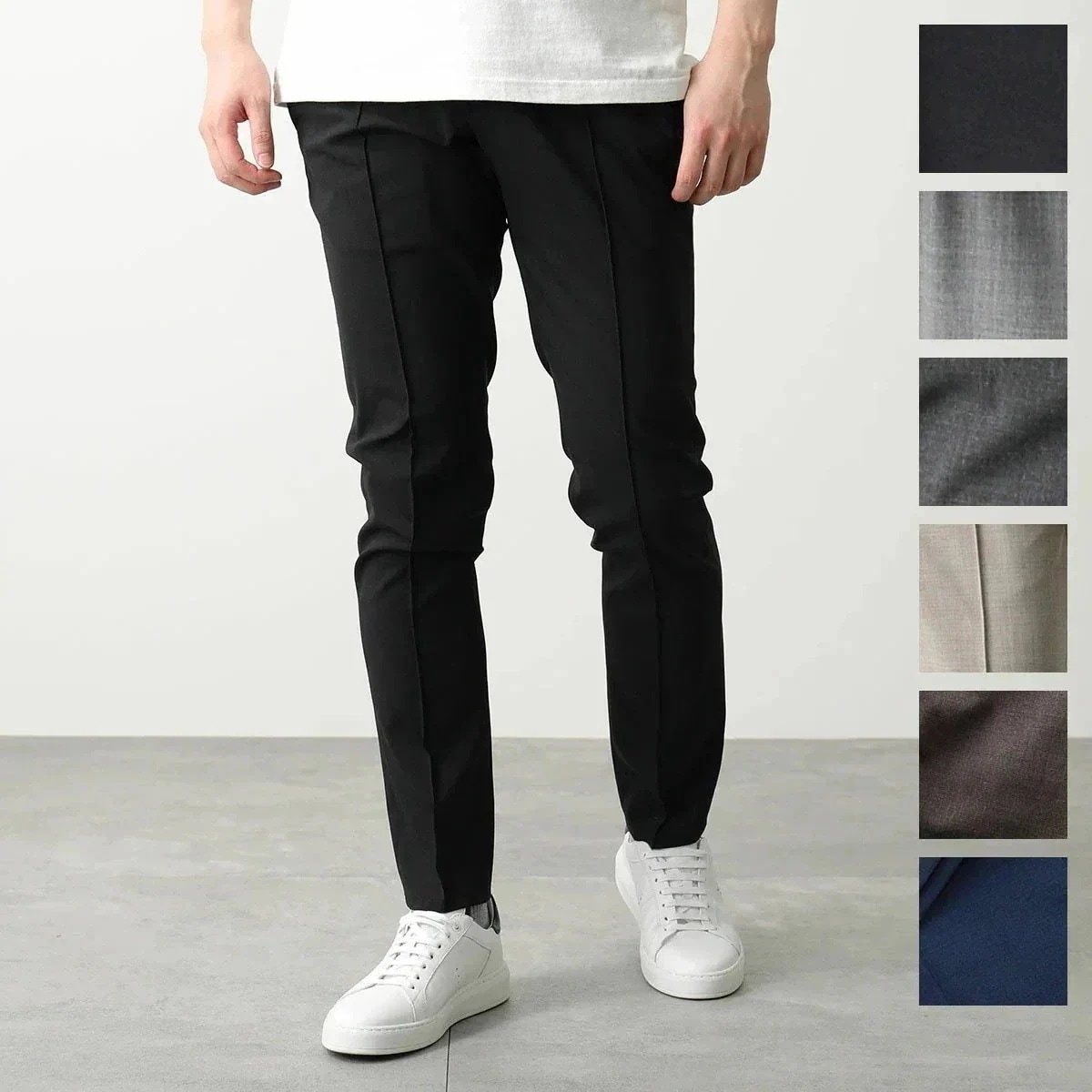 giabs ARCHIVIO ジャブスアルキヴィオ テーパードパンツ MASACCIO マサッチョ M1 A6425 メンズ スラックス ストレッチ テクノウー