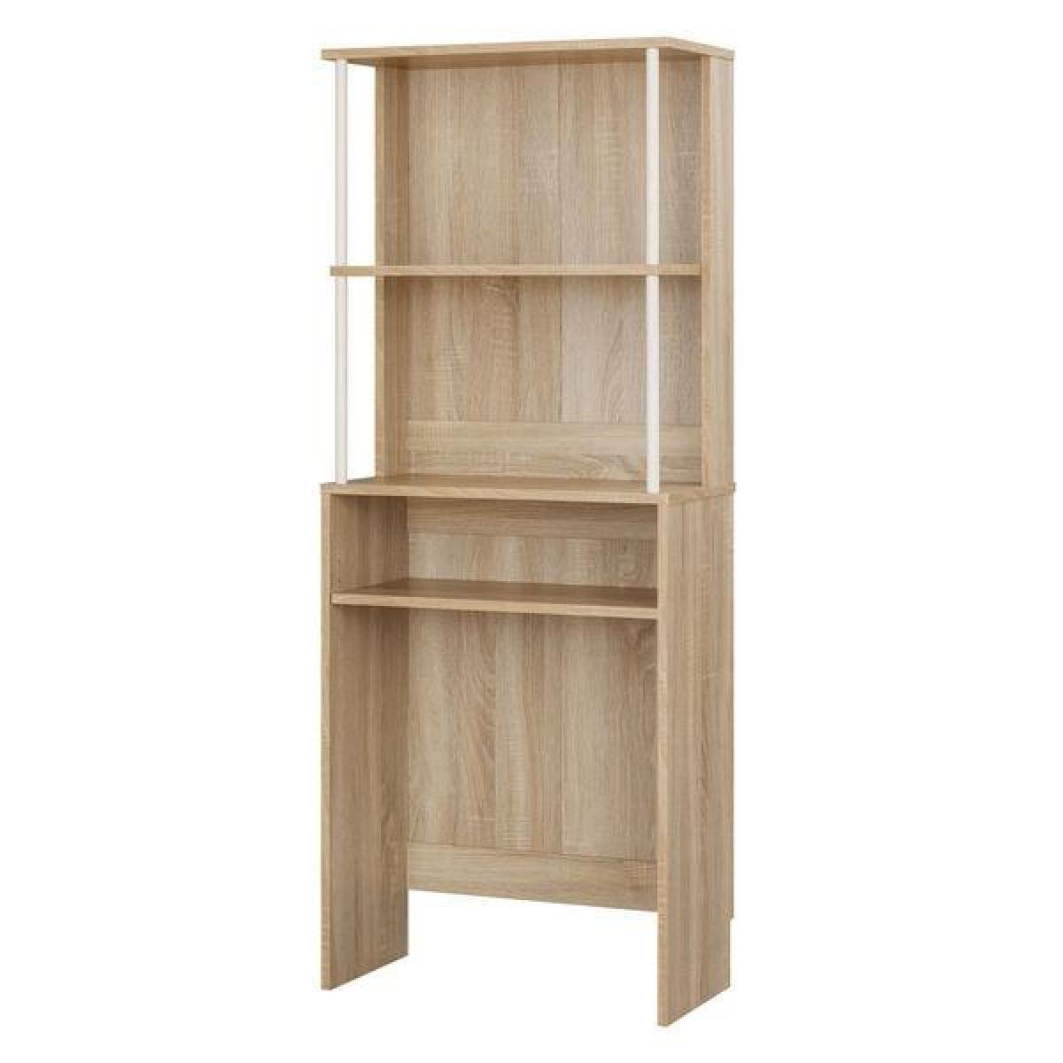 アイリスオーヤマ ゴミ箱上ラック GUR-595H ライトナチュラル ハイタイプ　収納 ラック 省スペース キッチン レンジ台 デッドスペース