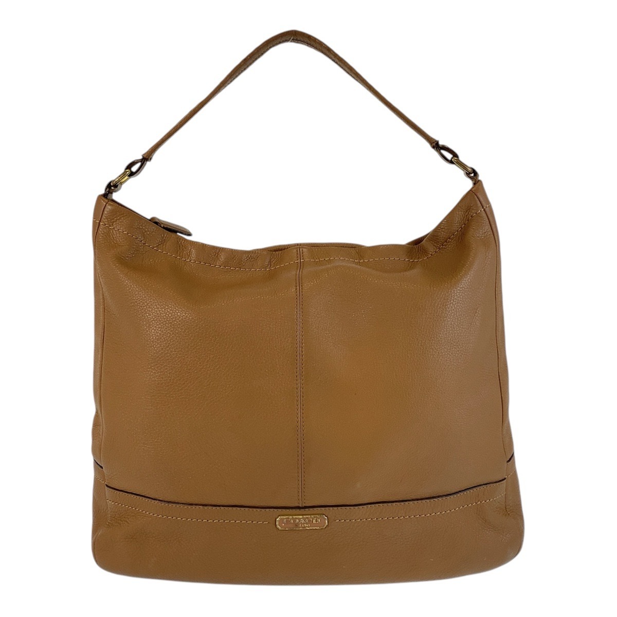 ホーボー ブラウン ゴールド金具 レザー E1359-F23293 ショルダーバッグ レディース 408349