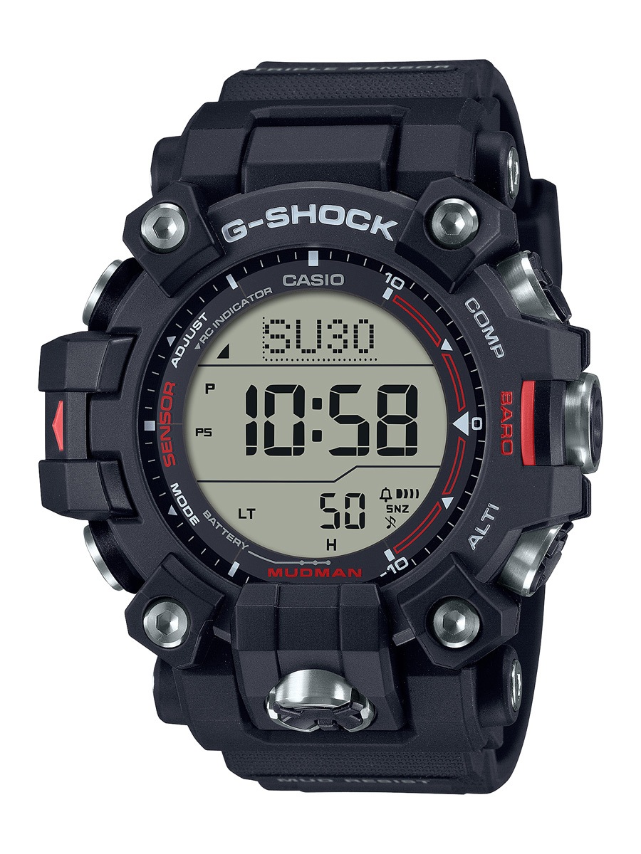 カシオ 【国内正規品】G-SHOCK（ジーショック）　MASTER OF G MUDMAN ソーラー電波　メンズタイプ GW-9500-1JF