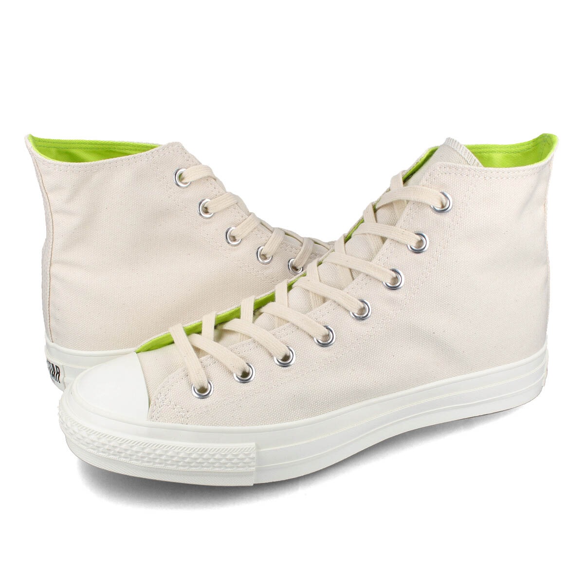 CONVERSE CANVAS ALL STAR J NC HI 【MADE IN JAPAN】 【日本製】 OFF WHITE/GREEN