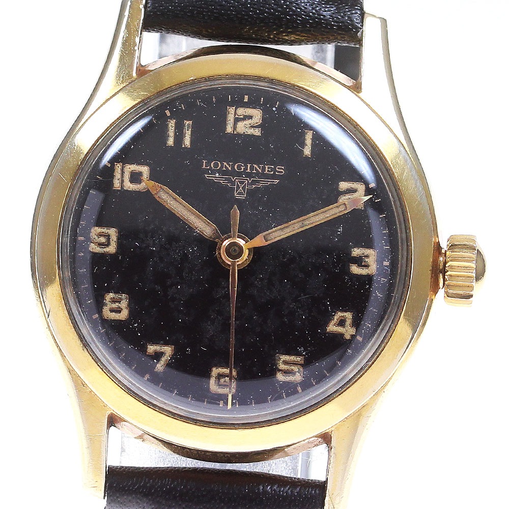 ロンジン LONGINES ミラーダイアル cal.23ZS 手巻き メンズ _831307【中古】