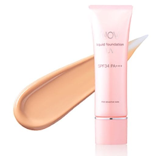 NOV ノブ リキッドファンデーションUV オークル20 SPF34 PA+++ 30G