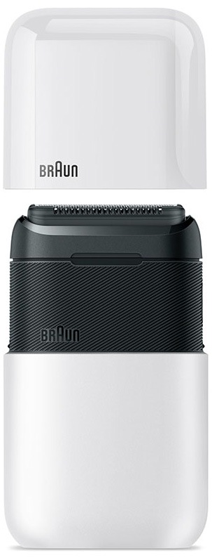ブラウン M-1011 メンズシェーバー［電気シェーバー］【2枚刃】（ホワイト） M1011ブラウン