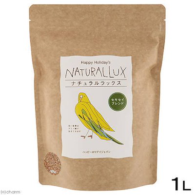 他サイト： ナチュラルラックス　セキセイ　１Ｌ　鳥　フード　えさ　ＣＲＣ55―20―10―20―10の商品画像