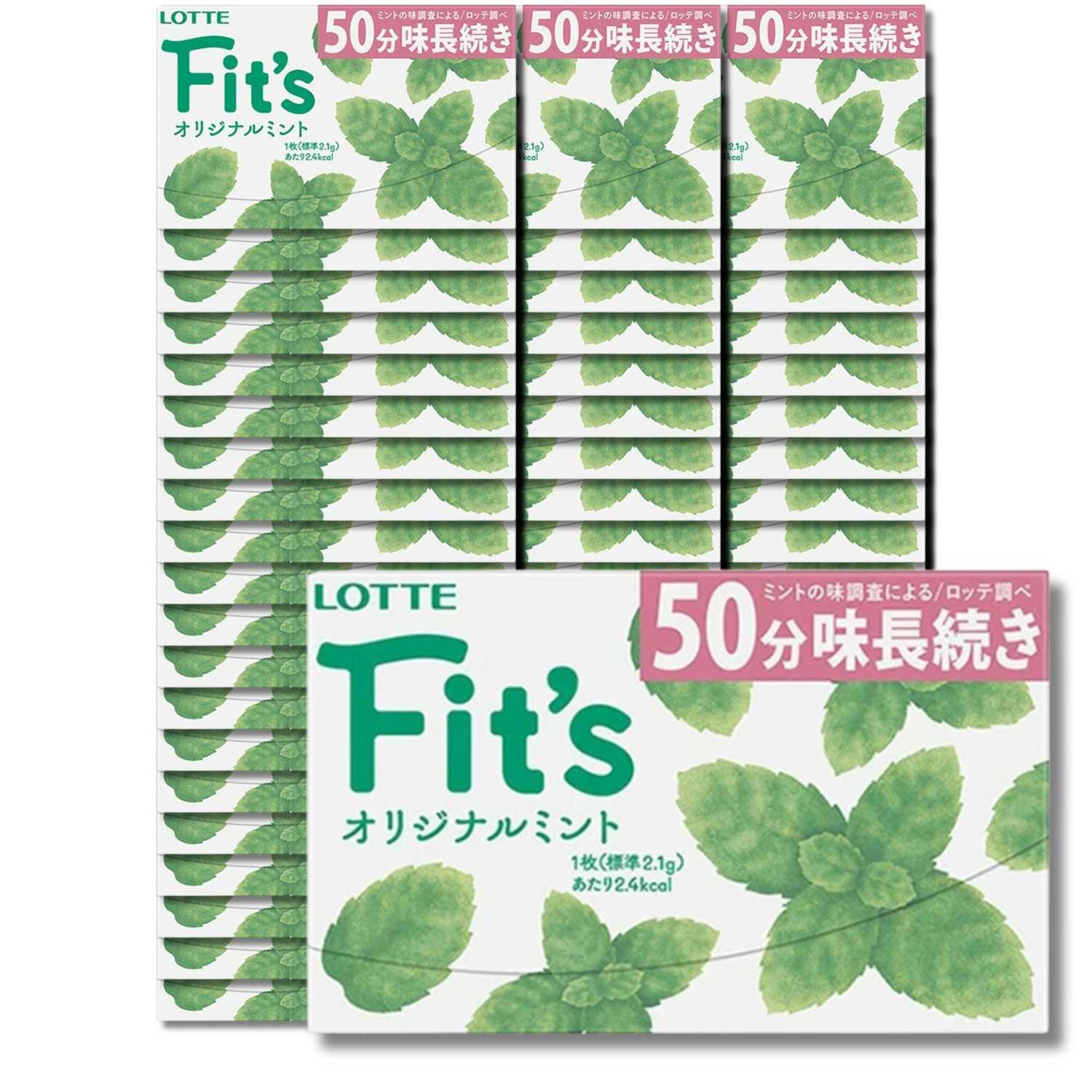 60個セット ロッテ Fits LINK オリジナルミント 12枚入 板ガム