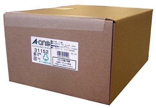パソコンラベルNEC12面 31152 00060893