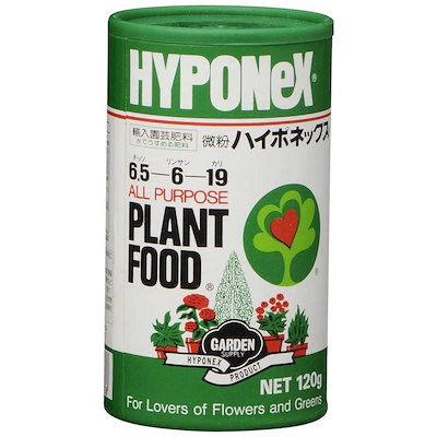 他サイト： ハイポネックス　微粉 120g　ビフンハイポネックスの商品画像