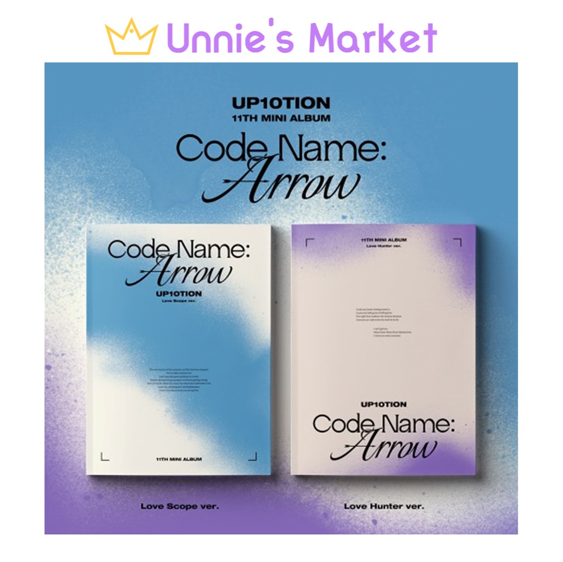 [SET] UP10TION [Code Name Arrow] Album